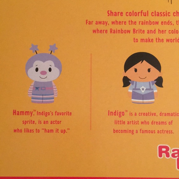 FINAL PRICE Rainbow Brite itty bittys by Hallmark - Picture 9 of 11